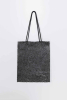 Beaded Tote Bag, Black