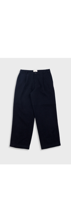 Wide Fit Trouser, Ash Navy