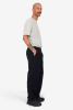 Wide Fit Trouser, Ash Navy