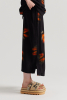 Airfoil Skirt, Black Orange