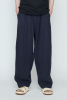 Barrel Trouser, Navy Black