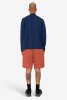 Patch Shirt, Navy Openweave