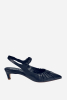 Clio Pumps, Dark Navy