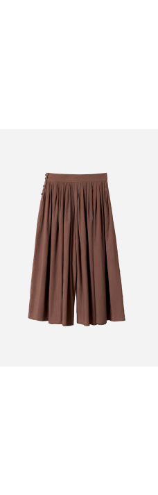 Wide Pant Skirt, Dusty Rose