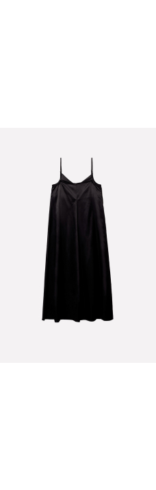 Slip Dress, Black