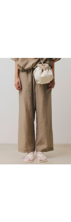 Fue Pants, Gingham Toffee