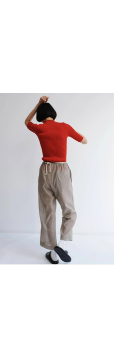 Fue Pants, Gingham Toffee