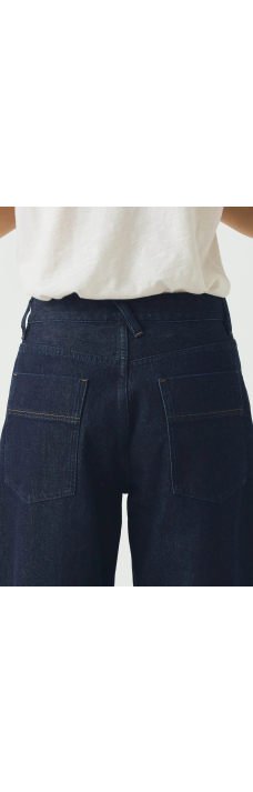 Tapered Trousers, Indigo