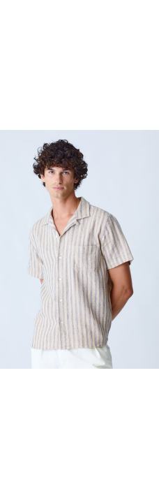 Silveira Shirt, Blue Stripes