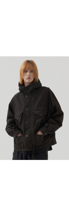 Short Parka, Charcoal