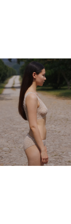 Crescent Bra, Dylan Beige