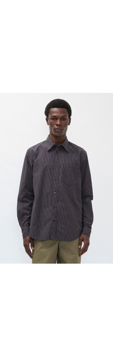 Kongshoved Check Shirt, Dark Navy
