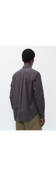 Kongshoved Check Shirt, Dark Navy
