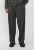 Hestur Wool Trousers, Charcoal Grey