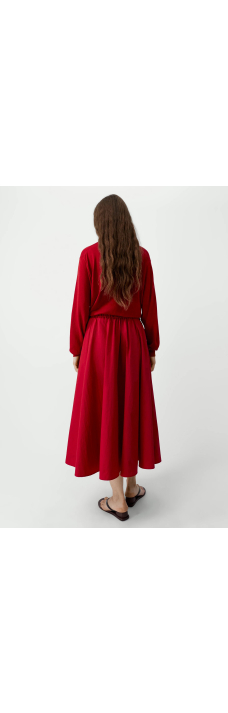 Technical Skirt, Red