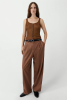 Tailored Masculine Pants, Clove