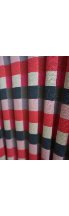 Anni Grid Tee, Solar Flare