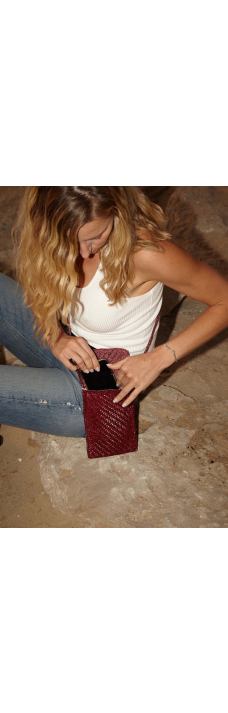 Phone Cross Body, Bruciato