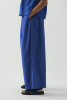 Pleated Trousers, Carmine Blue