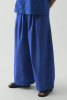 Pleated Trousers, Carmine Blue