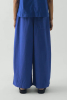 Pleated Trousers, Carmine Blue