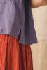 Pyjama Shirt, Dark Thistle